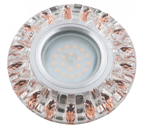Встраиваемый светильник Fametto DLS-L121 GU5.3 CHROME/CLEAR+BRONZE UL-00000368 Встраиваемый светильник Fametto DLS-L121 GU5.3 CHROME/CLEAR+BRONZE UL-00000368