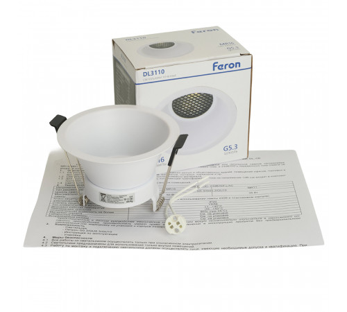 Встраиваемый светильник Feron DL3110 51342 Встраиваемый светильник Feron DL3110 51342