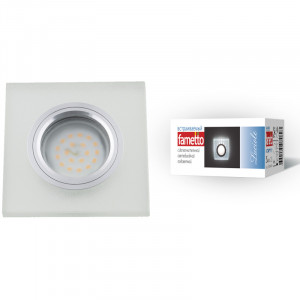 Встраиваемый светильник Fametto Luciole DLS-L113 GU5.3 CHROME/MATT CLEAR