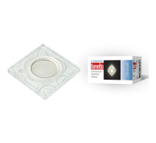 Встраиваемый светильник Fametto Luciole DLS-L203 GU5.3 CHROME/WHITE UL-00000378