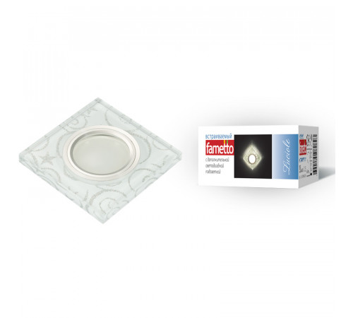 Встраиваемый светильник Fametto Luciole DLS-L203 GU5.3 CHROME/WHITE UL-00000378 Встраиваемый светильник Fametto Luciole DLS-L203 GU5.3 CHROME/WHITE UL-00000378