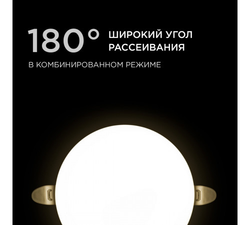 Встраиваемая светодиодная панель безрамочная Apeyron FLP 06-104
