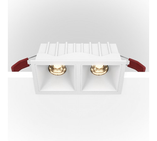 Встраиваемый светильник Maytoni Technical Alfa LED DL043-02-10W3K-D-SQ-W Встраиваемый светильник Maytoni Technical Alfa LED DL043-02-10W3K-D-SQ-W