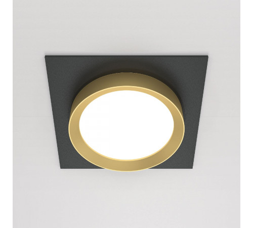 Встраиваемый светильник Maytoni Technical Hoop DL086-GX53-SQ-BG Встраиваемый светильник Maytoni Technical Hoop DL086-GX53-SQ-BG