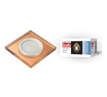 Встраиваемый светильник Fametto Luciole DLS-L107 GU5.3 CHROME/BRONZE
