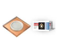 Встраиваемый светильник Fametto Luciole DLS-L107 GU5.3 CHROME/BRONZE