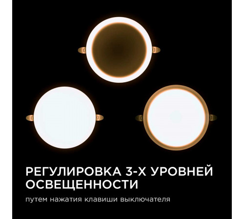 Встраиваемая светодиодная панель безрамочная Apeyron FLP 06-108 Встраиваемая светодиодная панель безрамочная Apeyron FLP 06-108