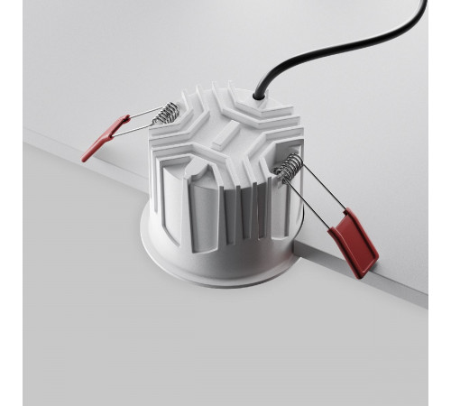 Встраиваемый светильник Maytoni Alfa LED DL043-01-15W3K-RD-W-1