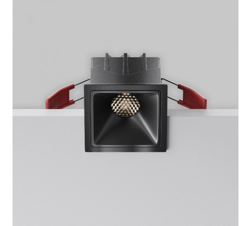 Встраиваемый светильник Maytoni Alfa LED DL043-01-10W4K-SQ-B-1 Встраиваемый светильник Maytoni Alfa LED DL043-01-10W4K-SQ-B-1