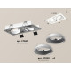 Встраиваемый светильник Ambrella Light Techno Spot XC7663001 (C7663, N7020)