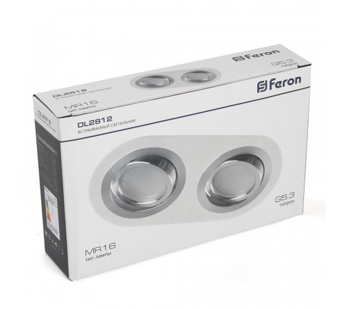 Встраиваемый светильник Feron DL2812 48461 Встраиваемый светильник Feron DL2812 48461