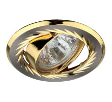 Встраиваемый светильник ЭРА KL6A SN/G C0043674