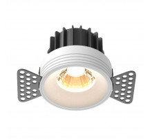 Встраиваемый светильник Maytoni Round DL058-12W2.7K-TRS-W