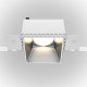 Встраиваемый светильник Maytoni Technical Share DL051-01-GU10-SQ-WS