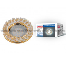 Встраиваемый светильник Fametto Peonia DLS-P121 GU5.3 GOLD/CLEAR