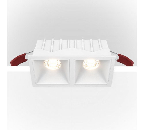 Встраиваемый светильник Maytoni Technical Alfa LED DL043-02-10W3K-D-SQ-W Встраиваемый светильник Maytoni Technical Alfa LED DL043-02-10W3K-D-SQ-W