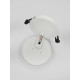 Встраиваемый светильник Elvan VLS-505R-10W-WW-Wh