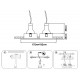Встраиваемый светильник Ambrella Light Techno Spot Standard Tech TN102731