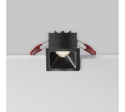 Встраиваемый светильник Maytoni Alfa LED DL043-01-10W4K-SQ-B-1 Встраиваемый светильник Maytoni Alfa LED DL043-01-10W4K-SQ-B-1
