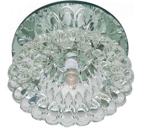 Встраиваемый светильник Fametto DLS-F124 G4 GLASSY/CLEAR 10643 Встраиваемый светильник Fametto DLS-F124 G4 GLASSY/CLEAR 10643