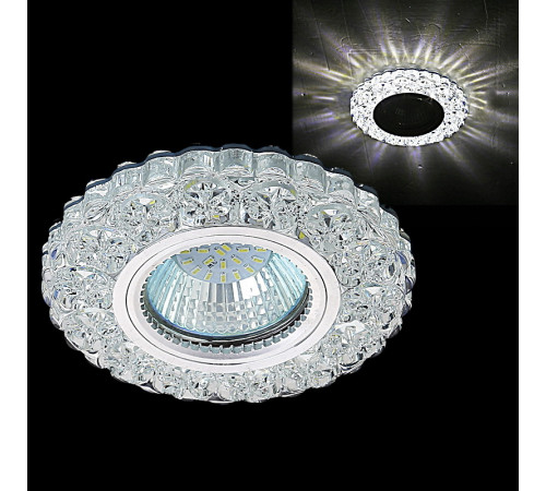 Встраиваемый светильник Reluce 51608-9.0-001MN MR16+LED3W WH Встраиваемый светильник Reluce 51608-9.0-001MN MR16+LED3W WH