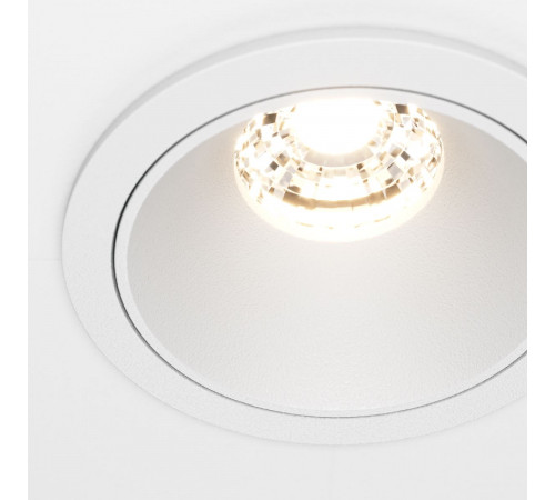 Встраиваемый светильник Maytoni Technical Alfa LED DL043-01-10W3K-RD-W Встраиваемый светильник Maytoni Technical Alfa LED DL043-01-10W3K-RD-W