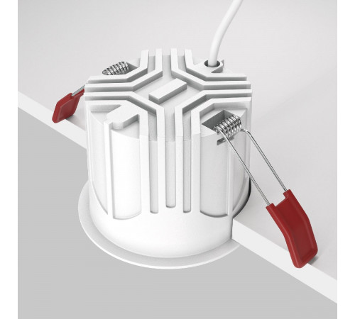 Встраиваемый светильник Maytoni Technical Alfa LED DL043-01-15W3K-RD-W