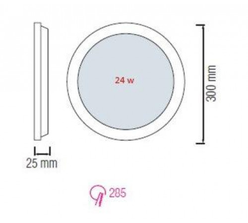 Встраиваемый светодиодный светильник Horoz Slim-18 18W 6400K 056-003-0018 HRZ33002859 Встраиваемый светодиодный светильник Horoz Slim-18 18W 6400K 056-003-0018 HRZ33002859