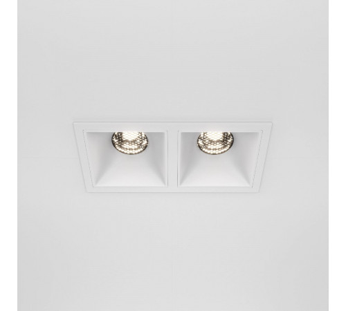 Встраиваемый светильник Maytoni Technical Alfa LED DL043-02-10W4K-SQ-W