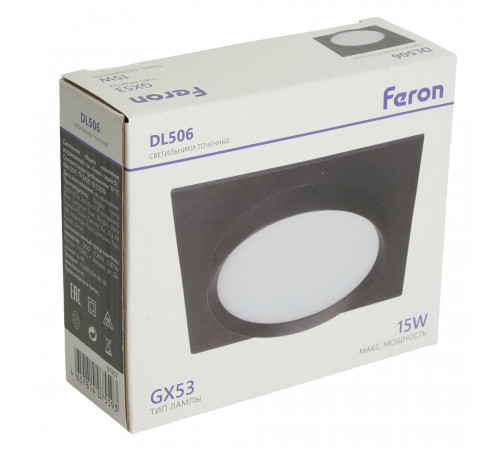 Встраиваемый светильник Feron DL505 51357 Встраиваемый светильник Feron DL505 51357