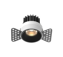 Встраиваемый светильник Maytoni Technical Downlight Round DL058-7W3K-TRS-B