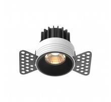 Встраиваемый светильник Maytoni Technical Downlight Round DL058-7W3K-TRS-B