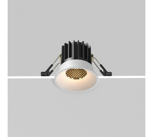 Встраиваемый светильник Maytoni Round DL058-7W2.7K-W Встраиваемый светильник Maytoni Round DL058-7W2.7K-W
