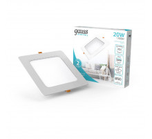 Встраиваемый светильник Gauss Elementary Downlight 998420218