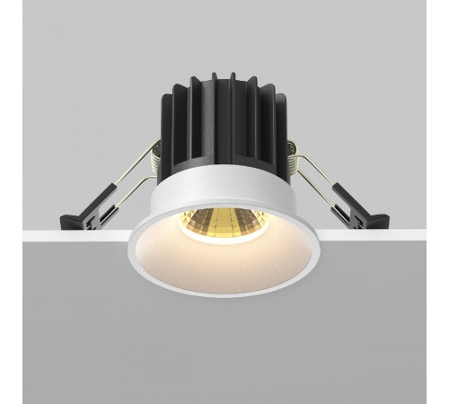 Встраиваемый светильник Maytoni Round DL058-7W2.7K-W Встраиваемый светильник Maytoni Round DL058-7W2.7K-W