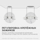 Встраиваемая светодиодная панель безрамочная Apeyron FLP 06-103