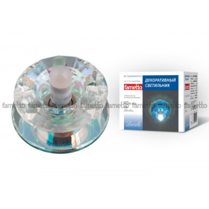 Встраиваемый светильник Fametto Luciole DLS-L117 G9 GLASSY/RAINBOW