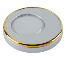 Встраиваемый светильник Fametto DLS-V104 GU5.3 SAND SILVER+GOLD 10735