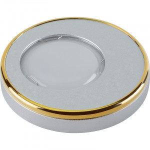 Встраиваемый светильник Fametto DLS-V104 GU5.3 SAND SILVER+GOLD 10735