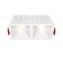 Встраиваемый светильник Maytoni Technical Alfa LED DL043-02-10W3K-SQ-W