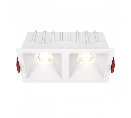 Встраиваемый светильник Maytoni Technical Alfa LED DL043-02-10W3K-SQ-W Встраиваемый светильник Maytoni Technical Alfa LED DL043-02-10W3K-SQ-W