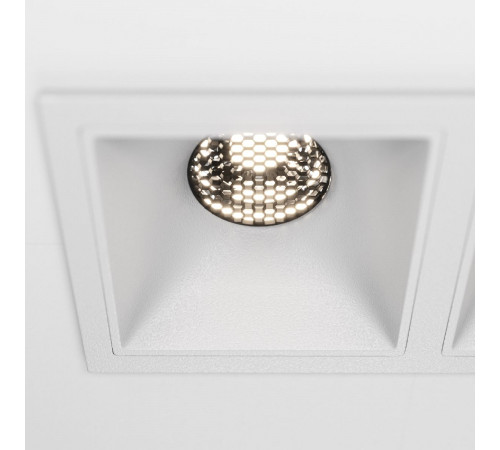 Встраиваемый светильник Maytoni Technical Alfa LED DL043-02-10W4K-SQ-W