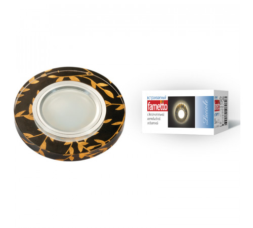 Встраиваемый светильник Fametto Luciole DLS-L204 GU5.3 CHROME/BLACK UL-00000379 Встраиваемый светильник Fametto Luciole DLS-L204 GU5.3 CHROME/BLACK UL-00000379