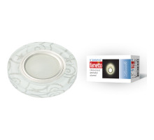 Встраиваемый светильник Fametto Luciole DLS-L202 GU5.3 CHROME/WHITE
