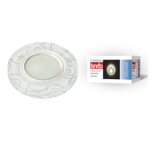 Встраиваемый светильник Fametto Luciole DLS-L202 GU5.3 CHROME/WHITE