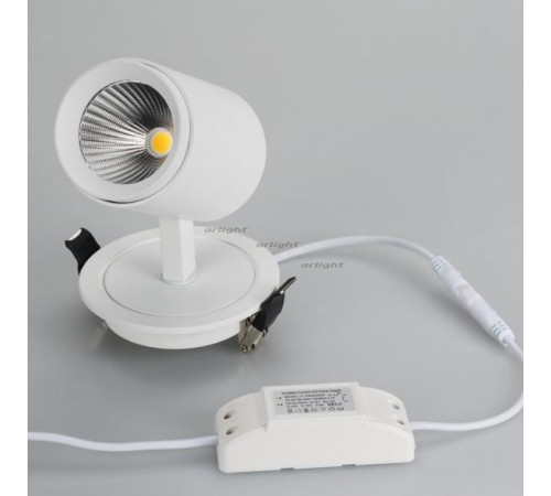 Встраиваемый светильник Arlight LGD-LUMOS-R62-9W Warm3000 024285 Встраиваемый светильник Arlight LGD-LUMOS-R62-9W Warm3000 024285