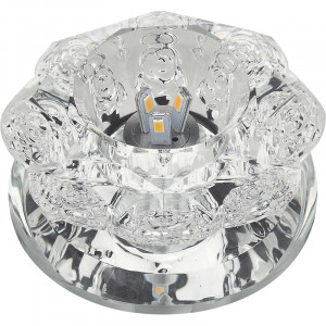 Встраиваемый светильник Fametto DLS-L301 3W GLASSY/CLEAR 10755
