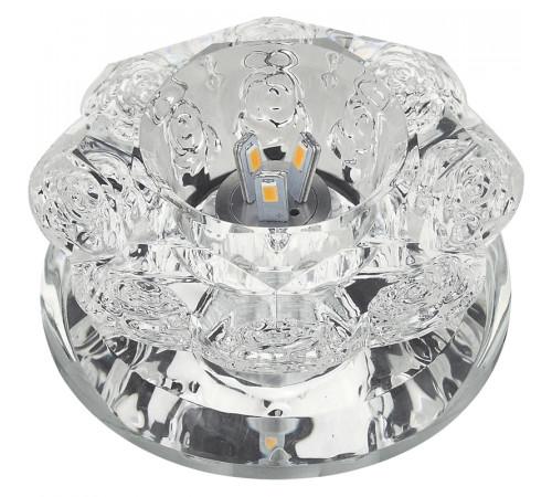 Встраиваемый светильник Fametto DLS-L301 3W GLASSY/CLEAR 10755 Встраиваемый светильник Fametto DLS-L301 3W GLASSY/CLEAR 10755