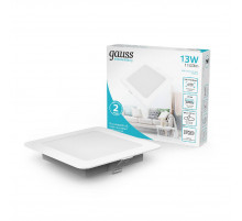 Встраиваемый светильник Gauss Elementary Downlight 998420212