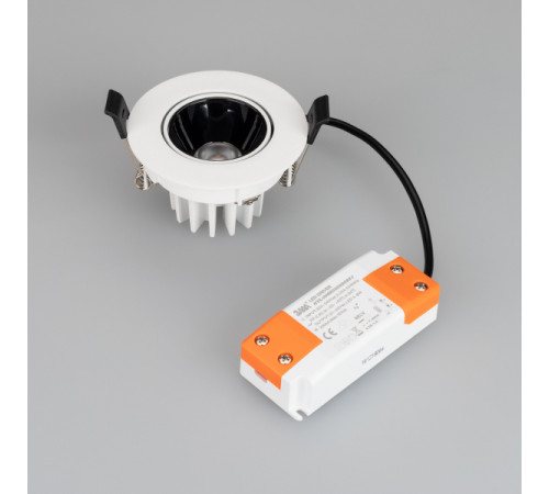 Встраиваемый светильник Arlight MS-Forecast-Built-Turn-R102-12W Warm3000 035449 Встраиваемый светильник Arlight MS-Forecast-Built-Turn-R102-12W Warm3000 035449